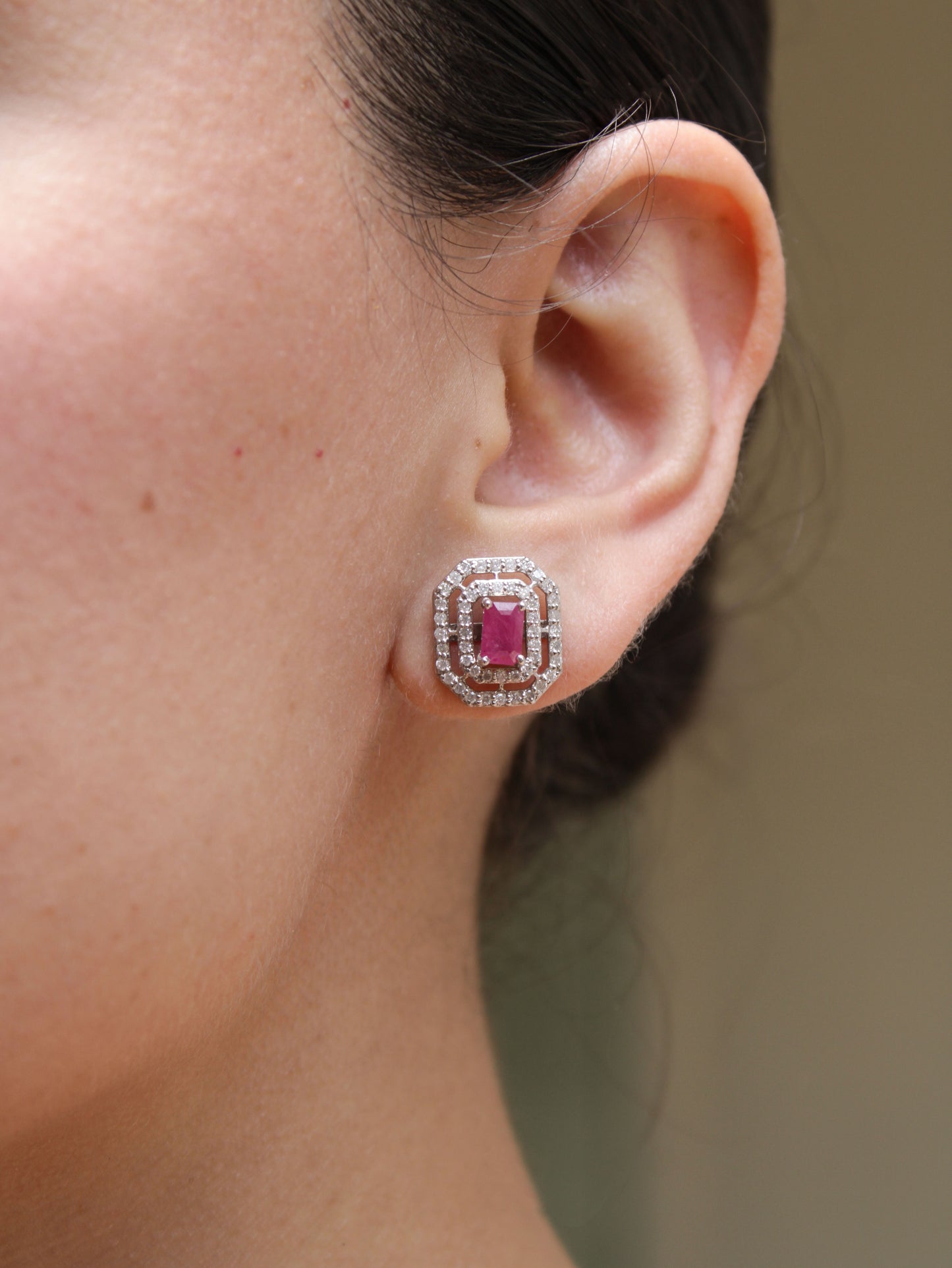 Aretes Pink Monaco