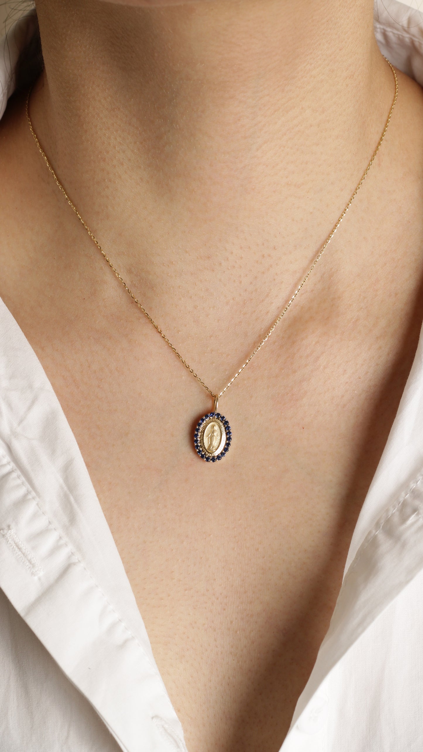 Collar Virgen Milagrosa