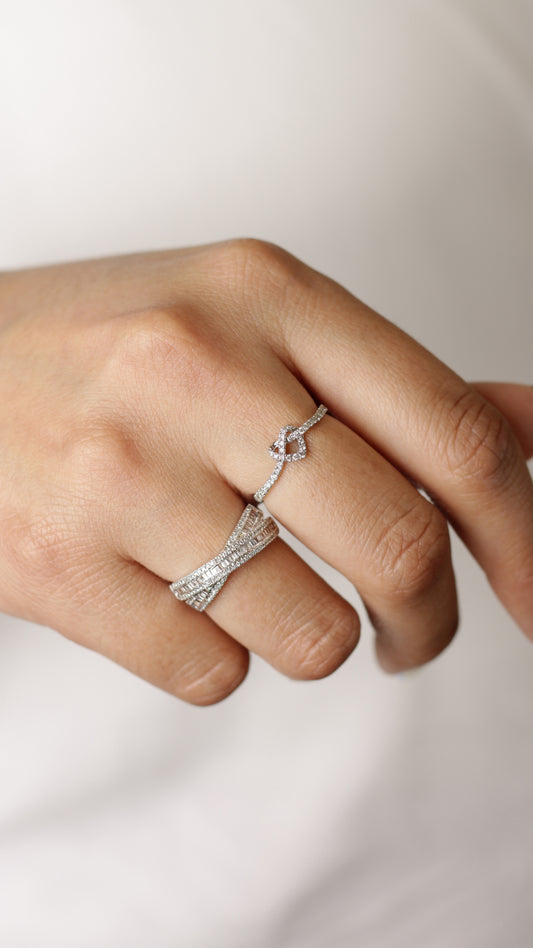 Anillo Aria Cruzado Mini