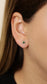 Aretes Orlienne Esmeralda Oro ama