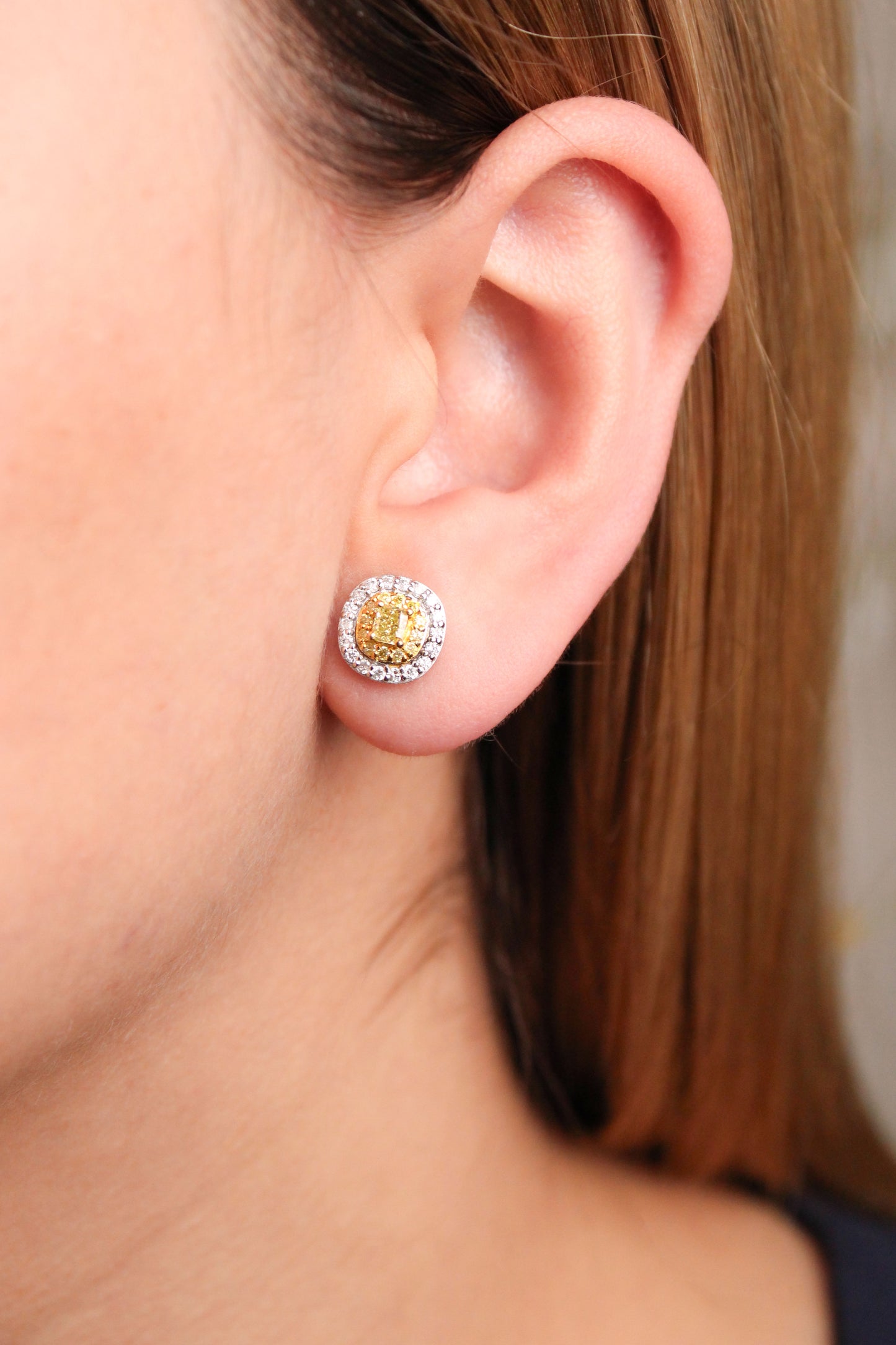 Aretes Honey Halo