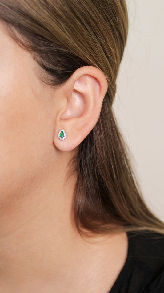 Aretes Emerald Dew