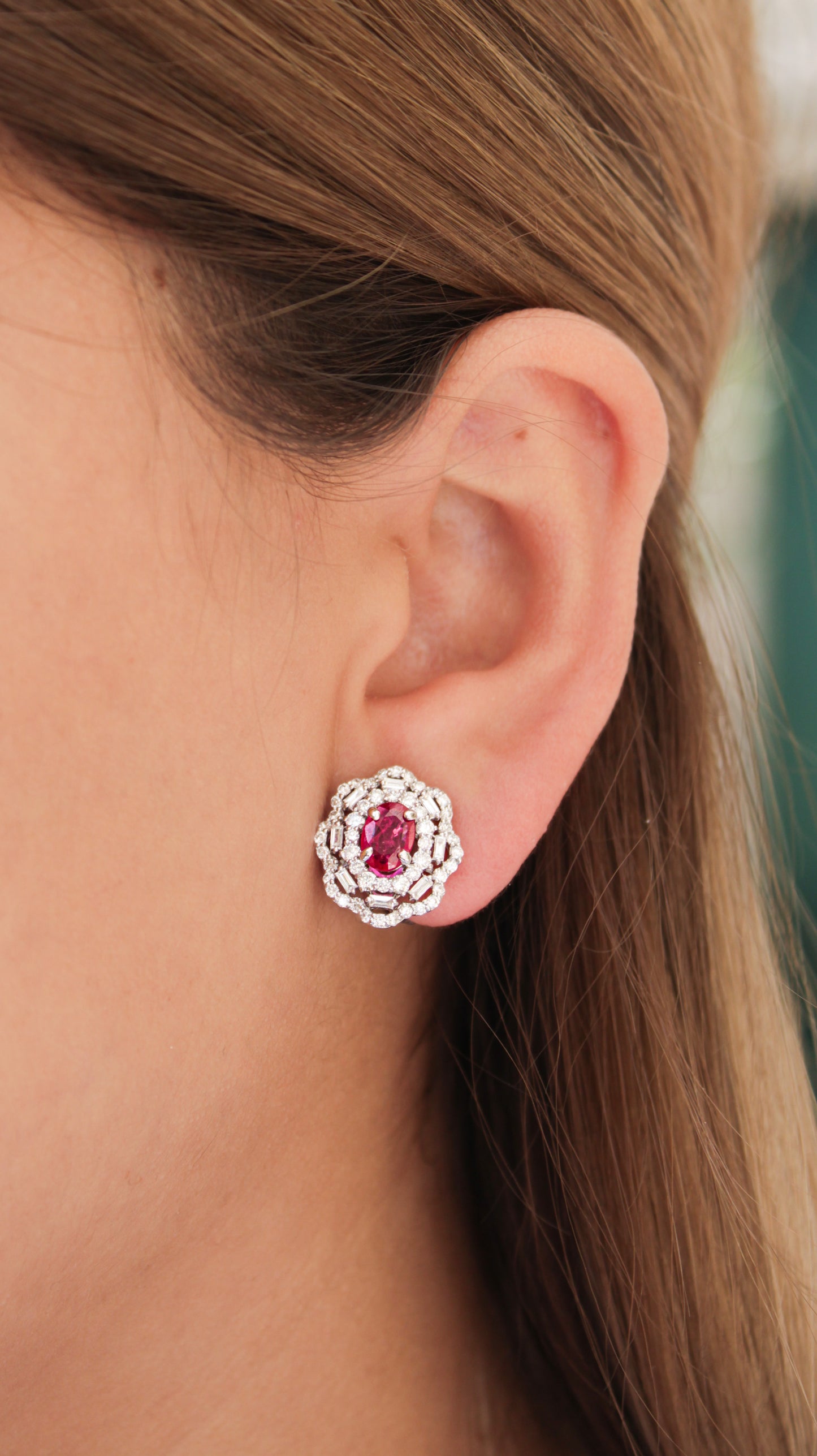 Aretes Rubra Royale