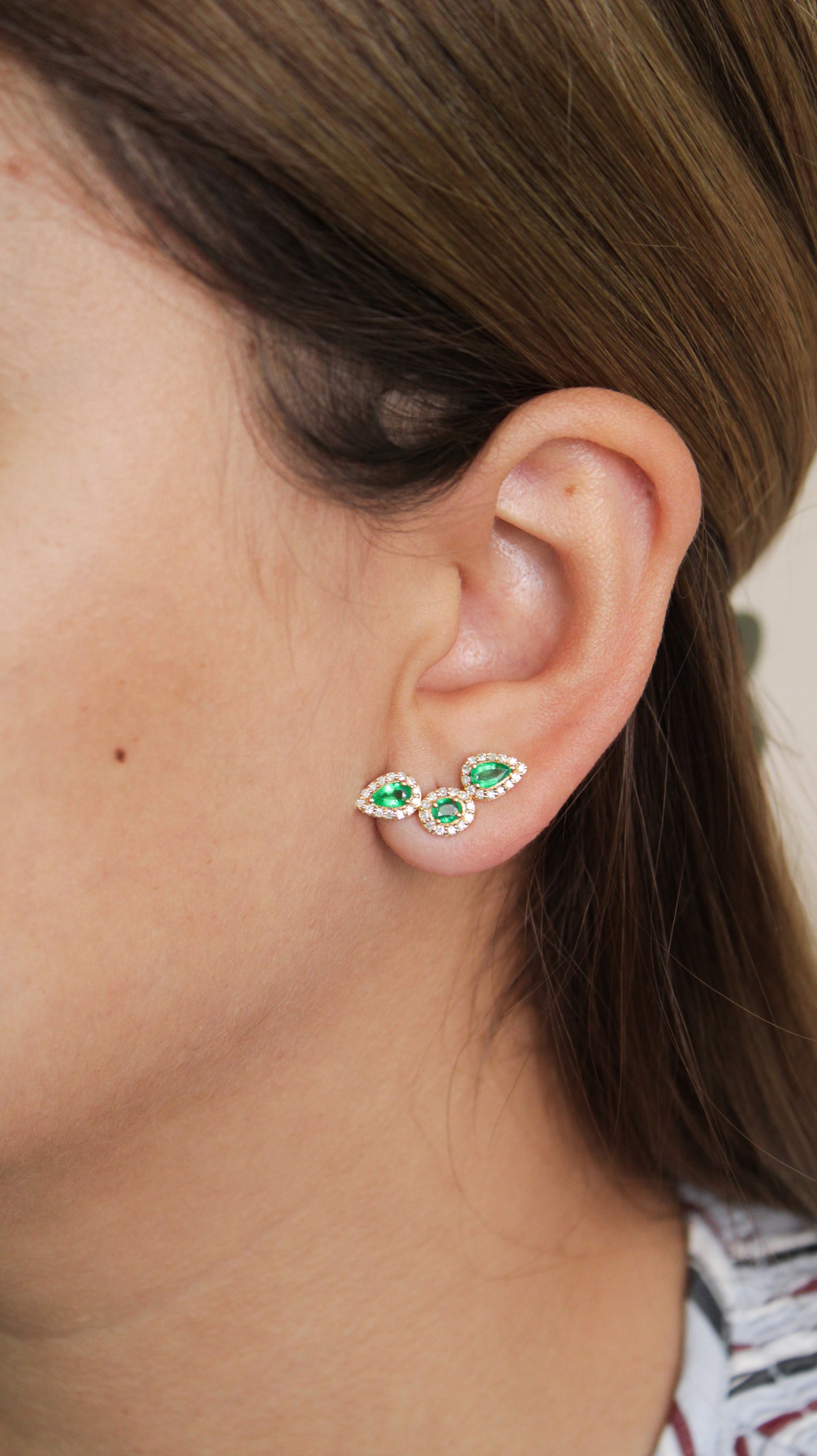 Aretes Trevo