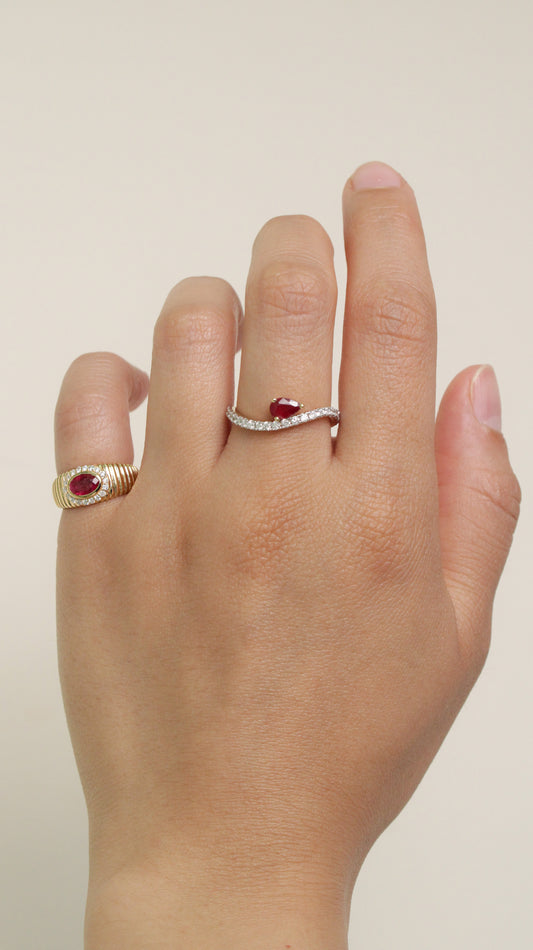 Anillo Crimson Arc