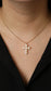 Collar Cruz de Perla XL