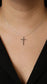 Collar Cruz y Diamante