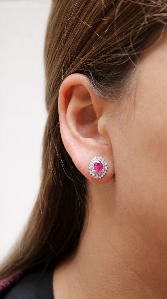 Aretes Solaris Rouge