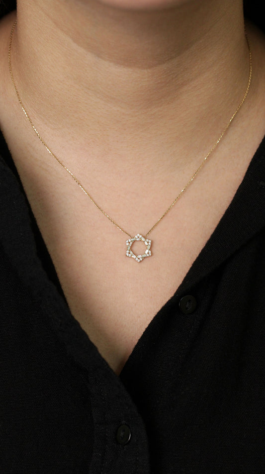 Collar Estrella de David