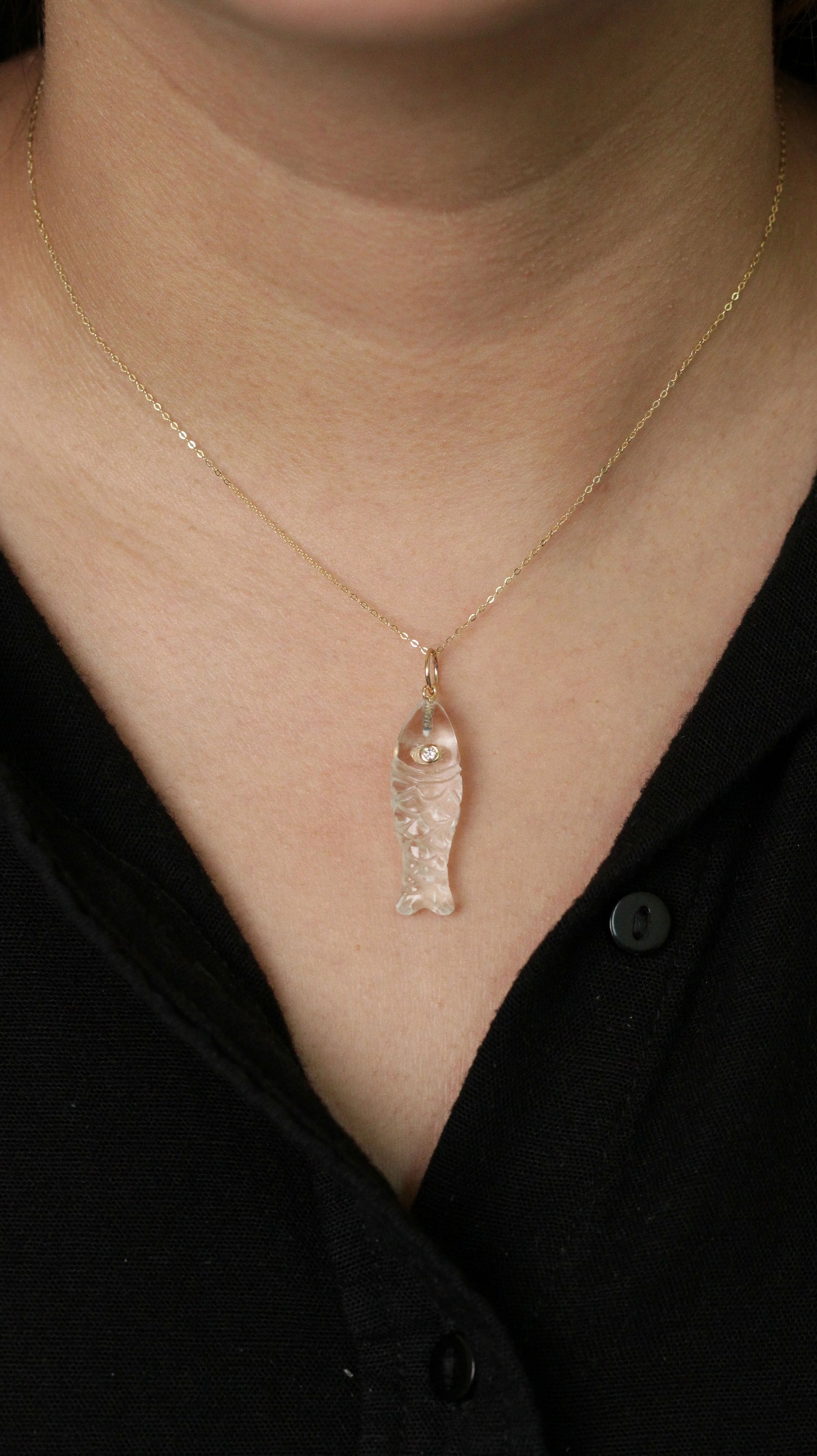 Dije Pez de Cristal