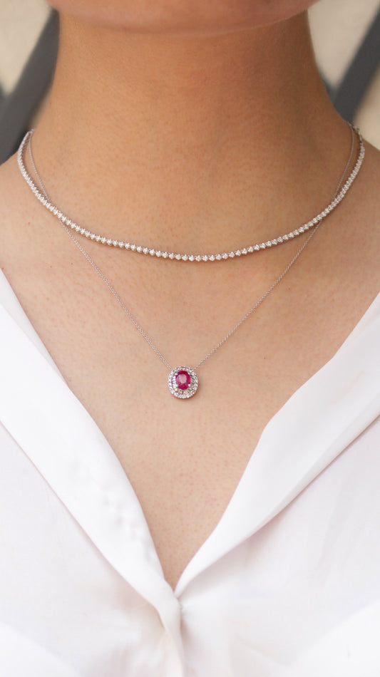 Collar Carmesí