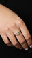 Anillo Geminis Esmeralda