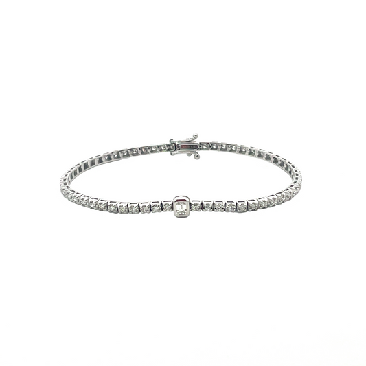 Pulsera de diamantes